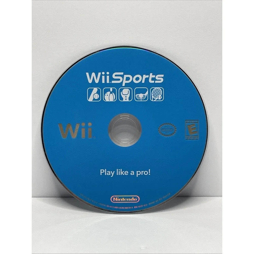 Wii Sports Nintendo Wii Game Disc Only RVL-RSPE-USA Baseball Bowling Golf Tennis